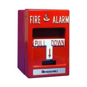 Pulsador manual HOCHIKI HPS-SAH-WP para alarma contra incendios